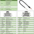 YYTQP 2006-2013 (4 Radio Wiring Harness Connector, Antenna Adapter Compatible with GMC Sierra Chevy Impala Buick