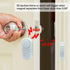 Door Window Alarm, 90DB for Kids Safety, Door Window Burglar Alarm - (2 Pack)