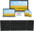 Luqeeg Foldable Bluetooth Keyboard, 81 Keys Pocket Keyboard, Rechargeable Full Size Slim Keyboard for Windows Tablet PC