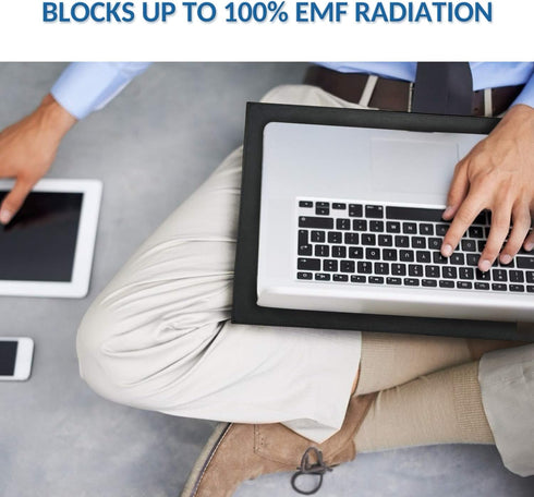 EMF Laptop Pad Protection, NEWBEAU Radiation Computer Pad Blocking, Heat Shielding Laptop Pad for Laptops, Notebooks,