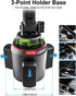 woleyi 360 4-13" Cup Holder Car Tablet Mount, iPad Mount Holder for Car/Truck, Rotation Adjustable Universal Tablet