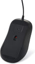 Verbatim USB Silent Corded Optical Mouse, Wired Noiseless Silent Click Computer Mouse for PC, Mac, Laptop