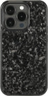 molzar Grip Series Case for iPhone 14 Pro with Real Forged Carbon Fiber, Built-in Metal Plate for Magnetic Mount,