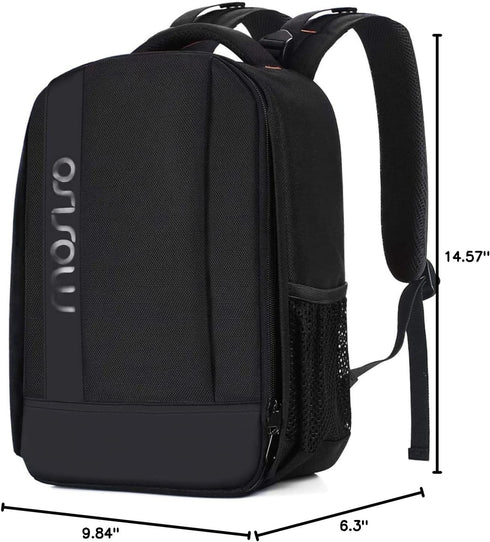 MOSISO Camera Backpack, DSLR/SLR/Mirrorless Photography Case, Padded Shockproof Bag with Modular Inserts & Tripod Holder