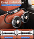 Dual Head Gooseneck Car Cooling Fans for Back Seat for Kids, USB Car Headrest Cooling Fan for Baby Rear Facing, Car