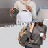 GLCON Dustproof Carrying Case, Portable Small Travel Charger Organizer for Electronic Accessories, Silver Grey