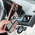 Omorro iPhone 12 Pro Max Case, Ring Holder with 360 Rotation Kickstand, Slim Soft Black Case for Women & Girls, 6.7 Inch