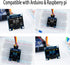 SuziePi 5 0.96 Inch I2C 12864 128x64 SSD1306 10pin Pcs OLED IIC Display Module Pixel Mini Self-Luminous OLED Screen