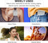 Wisoqu MP3 MP3 Player, Portable Digital Music Media Player Mini Back-Clip Player with Earphone and USB Cable