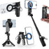 CloudValley Magnetic Mini Selfie Stick Tripod, 4-in-1 Pocket Size Phone Tripod with 360