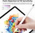 Stylus Pen for iPad 2018-2023, Apple Pencil USB C with Palm Rejection, Works with iPad Pro, Air, Mini, and More
