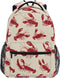 Krafig Vintage Cute Lobsters Pattern Boys Girls Kids School Backpacks Bookbag, School Bag
