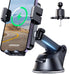 JOYROOM Wireless Car Charger, 15W Qi Fast Charging Car Charger Phone Holder, Auto-Clamping for iPhone 15 Pro Max