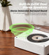 Vangoa 3.5mm CD Player for Home Small with HiFi Speakers, Portable Rechargeable CD Player Double Headphones Jack