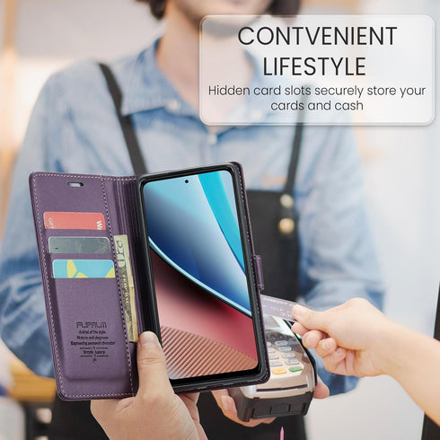 Wallet Case for Samsung Galaxy S10 6.1" with RFID Blocking Credit Card Holder, PU Leather Flip Kickstand Protective