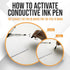 Circuit Scribe Conductive Ink Pen, Draw Circuits Instantly