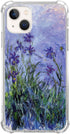 Iconic Painting Lilac Case Compatible with iPhone 13, Aesthetic Lilac Flower Famous Art Case for Women Men