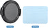 PATIKIL Camera Lens Cap, 2 Pack Sides Pinch Front Lens Cover with Microfiber Cleaning Cloth for 46mm Lenses