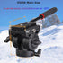 VS05K Tripod Fluid Head with 1/4" Arca QR Plate, Max Load 11 lbs for Video and DSLR Cameras, 3/8 to 1/4 Inch Screws