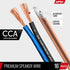 Install Link 16 AWG Gauge Speaker Wire Cable, Stereo for Car or Home Theater, CCA, 250 Feet