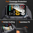 Compatible 6 Pack TPU Clear Film Screen Protector for SOUYIE P99 1.91" HD Smart Watch