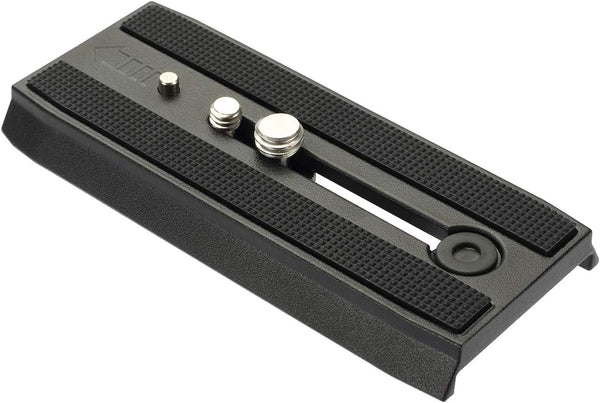 Cayer QR120 Tripod Fluid Head Quick Release Plate Replacement with 1/4 inch and