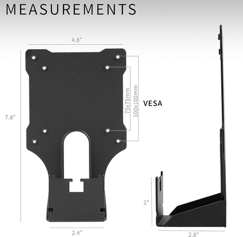 VIVO VESA Mount Adapter, Fits Dell Models S2340L, S2440L, S2340M, S2240L, S2240M, MOUNT-DL02
