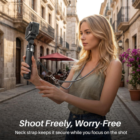 Repmidfer 29'' 3 4, 360 Extendable Selfie Stick Tripod Kit for DJI Osmo Pocket Portable Anti-Drop Tripod Stand w Neck