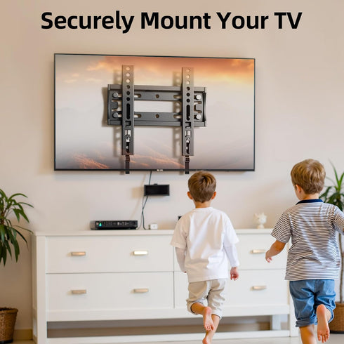 IWORKBOARD 32 40 42 inch 200x200mm, 66lbs, 19 24 42 inch IWORBOARD Fixed TV Monitor Wall Mount for LED LCD TVs