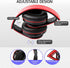 Over Ear Bluetooth Headphones, Foldable LED Stereo Headphones with Built-in Microphone, Noise-Cancelling Wireless