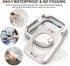 2 in 1 Waterproof Bling Case for Apple Watch, 40mm Screen Protector SE Series 6/5/4, Women Glitter Diamond Bumper