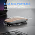 Slim Rechargeable Wireless Silent Mouse, 2.4G & Bluetooth Technology for Laptop/PC/Mac/iPad - Gold