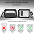 AirPods Pro 2nd Gen Case with Cleaning Kit, Military Hard Case Armor with Lock, for AirPod Gen 2 Charging Case