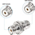 Anina UHF Female to Female Jack Bulkhead Coax Connector, SO-239 PL-259 RF Coaxial Cable Adapter 2-Pack