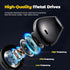 Pack of 5 Wired Earbuds Headphones with Microphone, Noise Isolating, Heavy Bass Stereo, Compatible with Android & More.