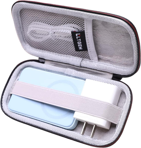 LTGEM EVA Case for Anker 622 623 Magnetic Battery and Apple MagSafe Battery Pack, Power Bank Storage Holder