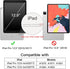 JETech 12.9 Inch (2015/2017 1st/2nd Case for iPad Pro Model, Generation) with Pencil Holder, Slim Tablet Cover