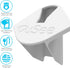 Anywhere Baby Monitor Mount, Compatible with Most Baby Brands, Simple Peel and Stick Installation, 1 Pack, White