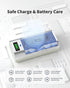 EBL 9V Universal Smart Battery Charger with Discharge Function Multi-Bay Rapid Charger for C D AA AAA Ni-MH Ni-CD