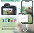 DenicMic SD CF Card Reader - Compatible with iPhone 14 13 12 11 X XS/iPad, No Need App