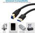 Jelly Tang 3.0 3Ft, 3.0 More(3Ft/1M) USB Cable A to B Superspeed USB A-B Cable - for Scanner, Printers, External Hard