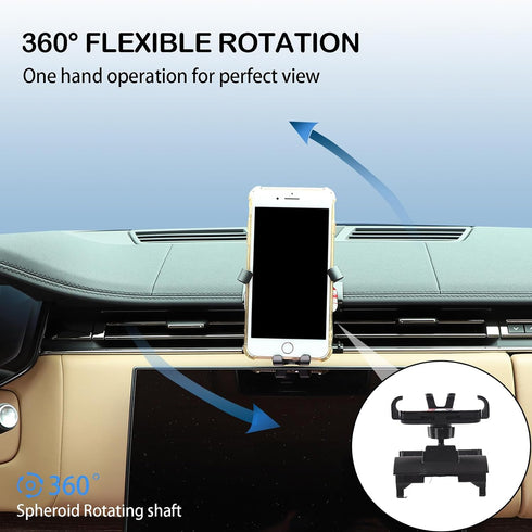 Car Phone Holder Mount Compatible with Land Rover Range Rover Sport/Vogue 2023-2024