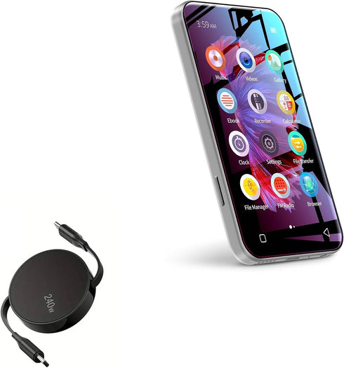 BoxWave Cable Compatible with TIMMKOO Q5 MP3 Player with Bluetooth and WiFi -