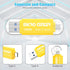 INLAND Micro Center 128GB Type C Flash Drive & OTG USB 3.0 Dual Flash Drives for Android Smartphones, MacBook, PC