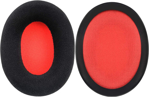 Geekria Comfort Velour Replacement Ear Pads for HyperX Cloud II, Cloud III, Cloud Flight, Cloud Stinger, Cloud Alpha