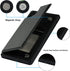 iCoverCase Wallet Phone Case for iPhone 11 Pro 5.8 Inch with Card Holder for Women, RFID Blocking (Macaron Black)
