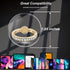 Transparent Clear Phone Holder Ring Grips, Finger Ring Stand for iPhone and Samsung Galaxy Cases