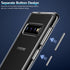 Rayboen Case for Galaxy S10 Plus, Shockproof Transparent Hard PC Back Flexible TPU Protection Phone Cover