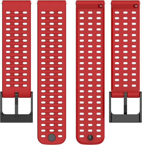 3 Pack Straps for SUUNTO 9 Peak Pro/SUUNTO 9 Peak Smartwatch Bands Replacement Silicone Breathable Wristbands