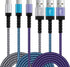 Type A to USB C Cable 10FT/3Pack for iPhone 15/15 Pro/15 Pro Max, Samsung Galaxy S24 Ultra, Fast Charging Car Charger